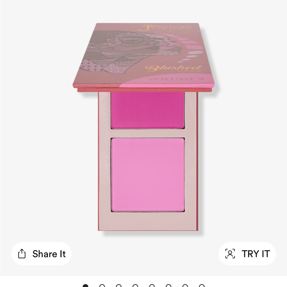 Juvia's Place Pink Blush Duo Vibrant Matte Shades